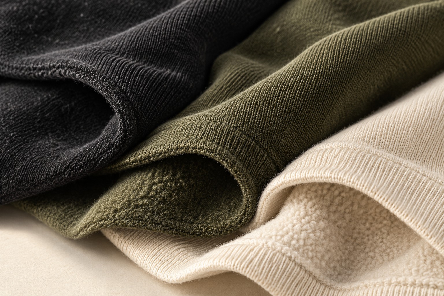 Outerwear and textured fabric category